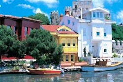 Beautiful houses during the cruise Istanbul Black Sea Cruise to Anadolu Kavagi