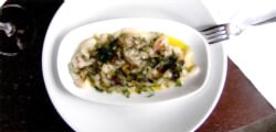 A Meze Appetizer sample on Zoe Yacht